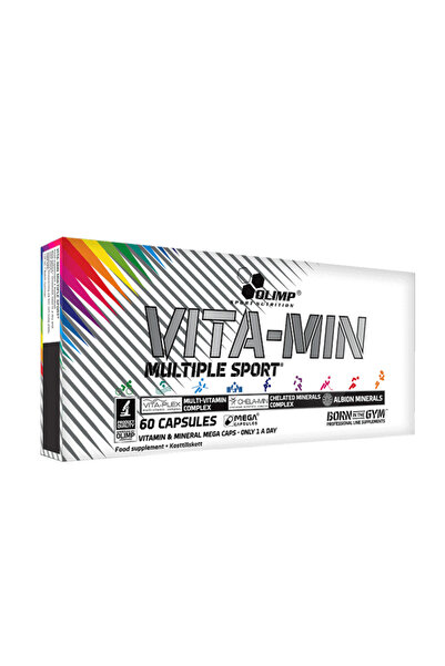 OLIMP SPORT NUTRITION أوليمب نيوتريشن سبورت فيتا-مين ملتيبل سبورت، 60 كبسولة