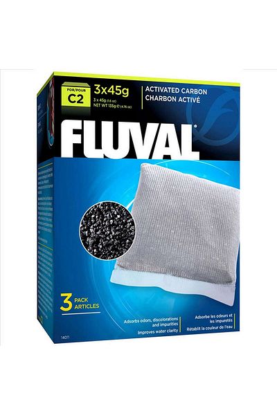 Hagen Fluval C2 Filter Carbon (3 x 45 Gr) GLSTD