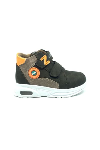 Taşpınar Ayakkabı Zaby Boy's Winter Lighted Sports Boots - Glitter, Comfortable, Velcro 22-25