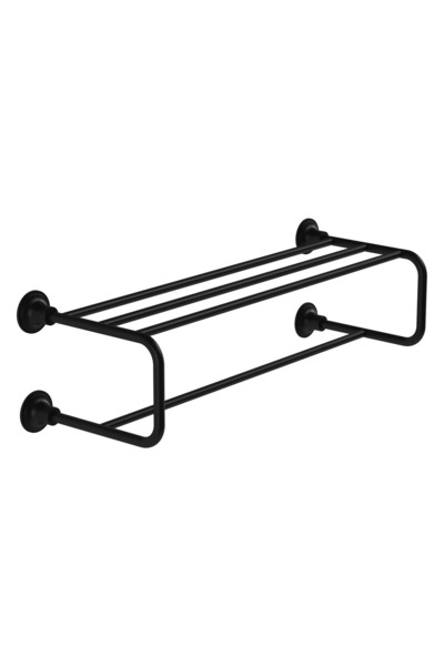 VitrA Origin Classic A4452536 Havlu Rafı, Mat Siyah