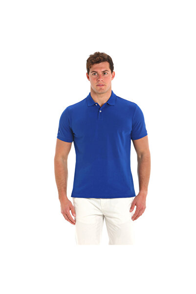 Slam تي شيرت بولو أزرق للرجال من Deck Polo تي شيرت بولو للرجال A108003S00