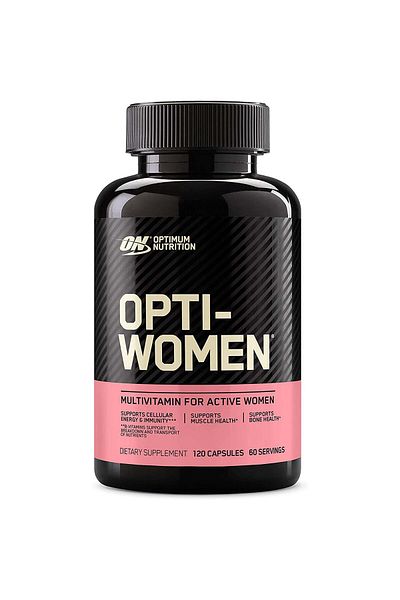 Optimum Nutrition Opti-women Multivitamin, 120 Capsules, Daily Multivitamin Supplement With 23 Vitamins & Minerals