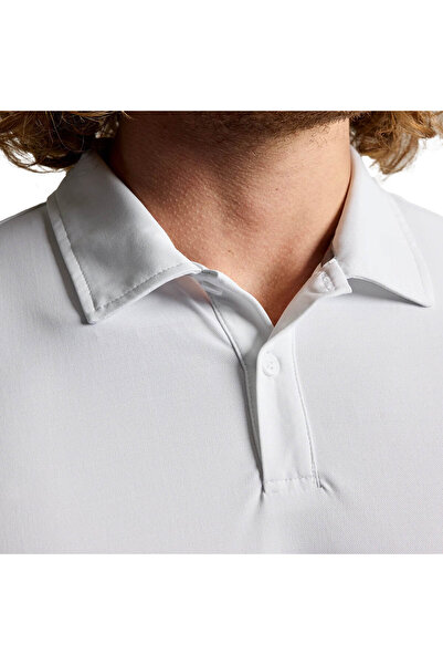 Slam Ανδρικό λευκό μπλουζάκι Tech Pique Polo Ss ΑΝΔΡΙΚΟ ΜΠΛΟΥΖΑ A108006S01