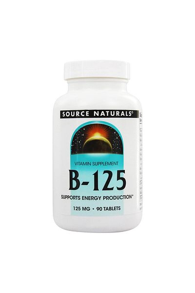 source naturals B-125, 125 mg, 90 Tablets