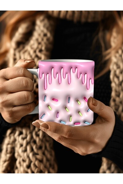 sickossi Candy Printed 3D Design Ceramic Mug - Gift Mug