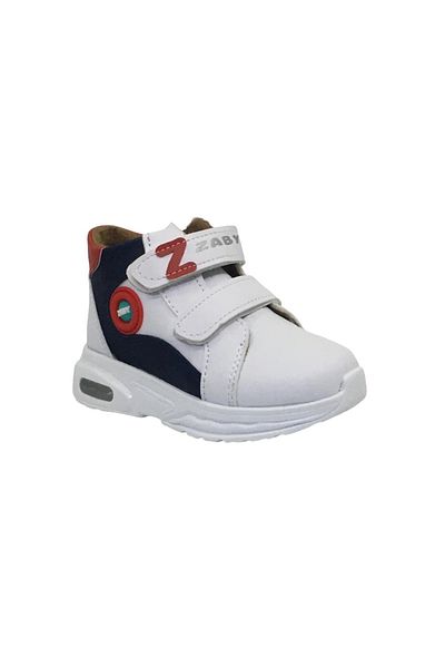 Taşpınar Ayakkabı Men's Comfortable Children's Winter Short Boots Velcro Lighted Sports Shoes