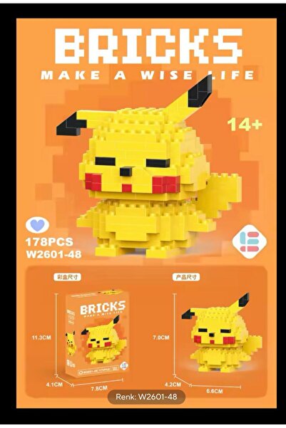 Bricks 3d bricks leggo 178 parça  yapı parçaları