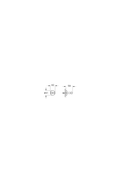 VitrA Base 200 A44102 İkili Askı, Krom