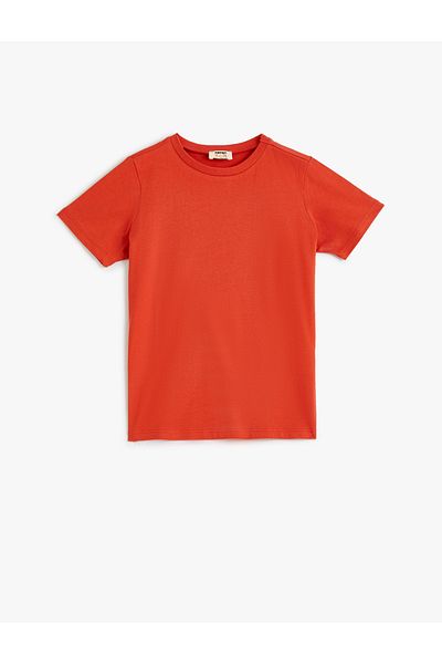 Koton Crew Neck Cotton Short Sleeve T-Shirt Set