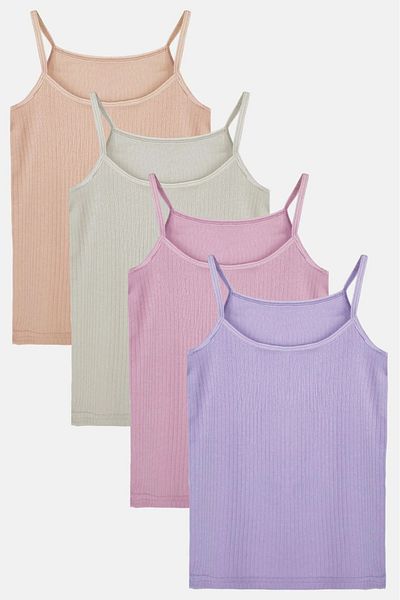 5.MEVSİM Girl's Report Ribbed Threadwise Athlete Mixed Single - Kota