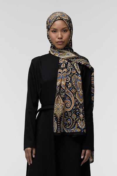 Qef Priya Patterned Deluxe Shawl