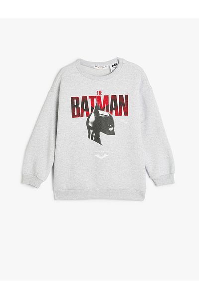 Koton Hanorac Batman cu mânecă lungă imprimat cu licență