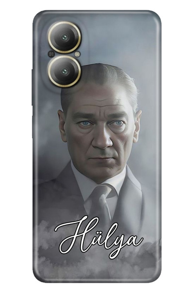 OPPO RX17 Ax7 A5S A15s A52 A72 A92 A73 A91 A38 A58 Kılıf İsimli Yazılı Kişiye Özel DZY-77