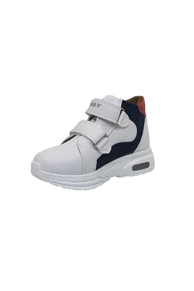 Taşpınar Ayakkabı Men's Comfortable Children's Winter Short Boots Velcro Lighted Sports Shoes