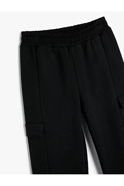 Koton Λεπτομερής ελαστική κορδέλα μέσης Basic Jogger Sweatpants