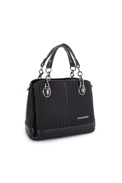 Nas Bag Geantă de mână și de umăr pentru femei Black Cosmos (lățime: 28 cm; lungime: 21 cm)