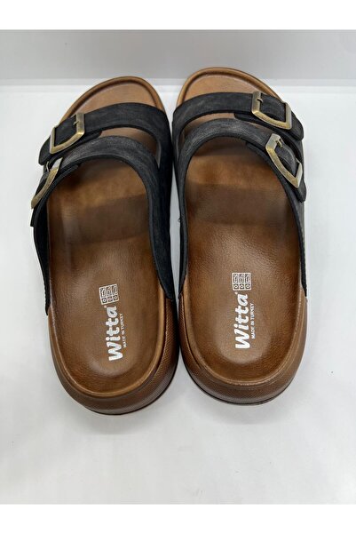 GENÇ Witta Anatomic Orthopedic Men's Slippers