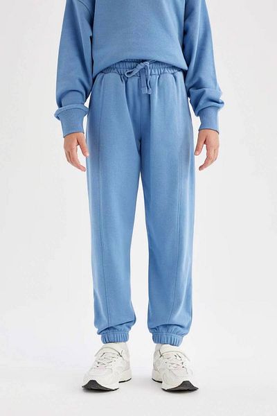 DeFacto Mädchen-Taille, elastische Beine, Taschen, Jogger, Schule, Jogginghose C7671a824au