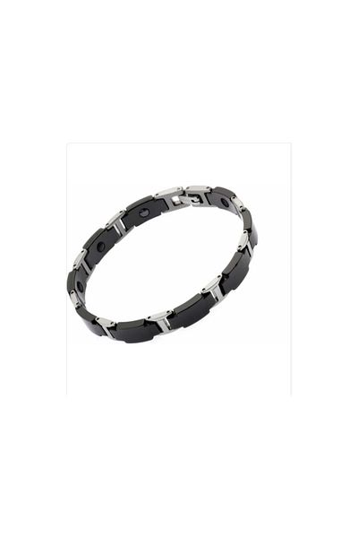 Tiens Crystal Black Men's Bracelet