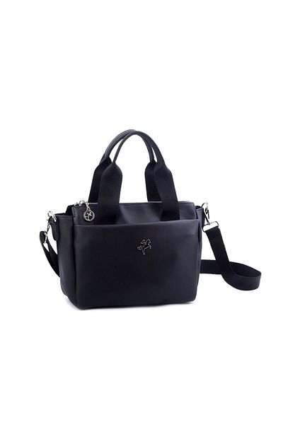 Nas Bag Geantă de mână și crossbody cu umăr ușoară pentru femei originale Dona neagră