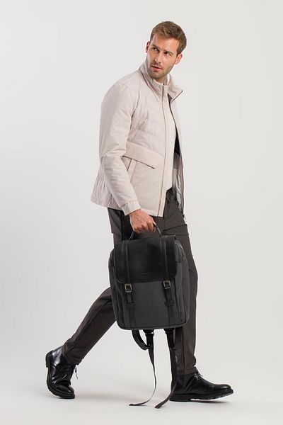 Jakamen Μαύρο Casual σακίδιο πλάτης με αγκράφα