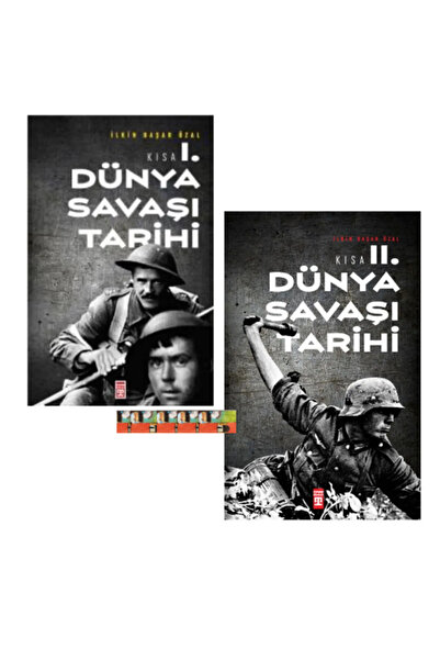 Timaş Yayınları Kısa I. Dünya Savaşı Tarihi, Kısa II. Dünya Savaşı Tarihi 2 n...