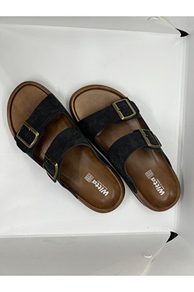 GENÇ Witta Anatomic Orthopedic Men's Slippers