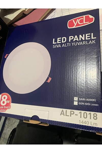 YCL alp-1018 sarı 4000 k sıva altı let spot