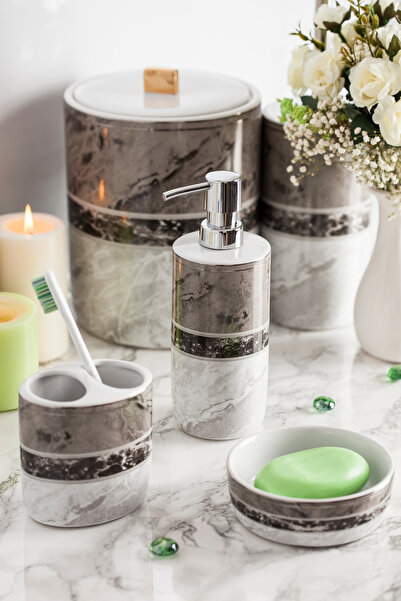 Prima Nova Garnsey Banyo Seti Gri