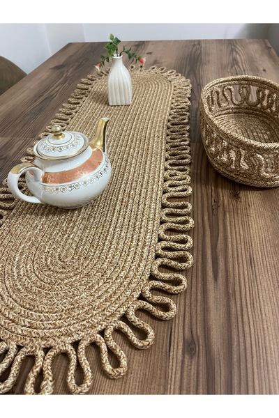 naylişhome jüt, amerikan servis takımı, runner, supla, hediyelik, masa örtü t...