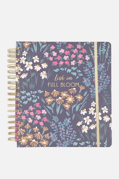 Votum Monthly/weekly Planner 2024-2025, Navy Blue Combo