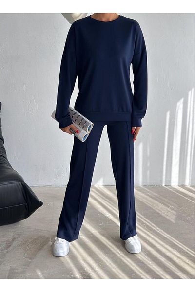 SUYA US WEAR Modal Fabric Trousers and Sweatshirt Set