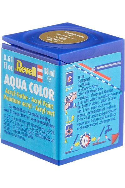 REVELL Derik - Water Based Model Paint Olive Brown Matte 18 Ml (36186) NEW 1122015