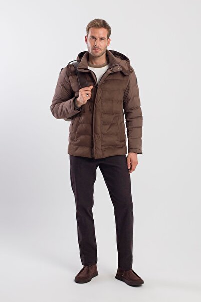 Jakamen Beige Casual Buckle Backpack