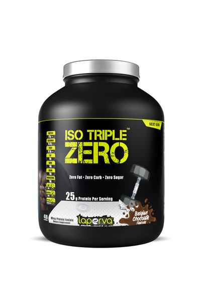 Laperva Iso Triple Zero Next Generation Whey Protein, Belgian Chocolate, 4 LB