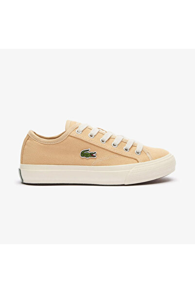 Lacoste Backcourt Kadın Bej Sneaker