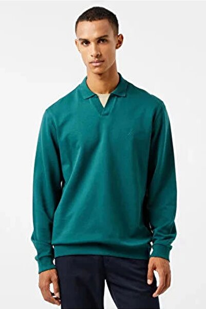 Nautica Polo Men's Green Sweater K47309T.3Jb