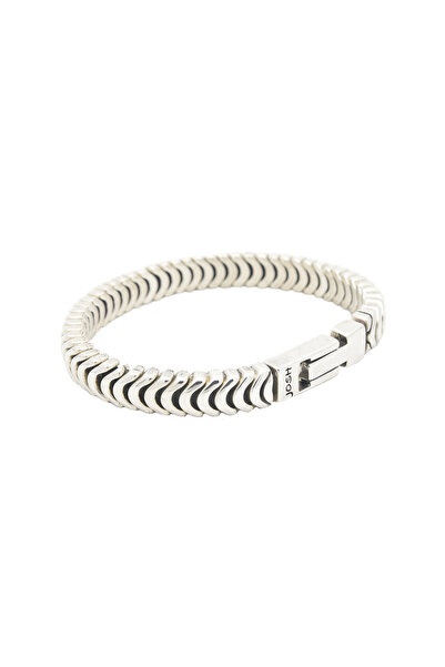 Josh herren Armband Silber 03507-BRA-S