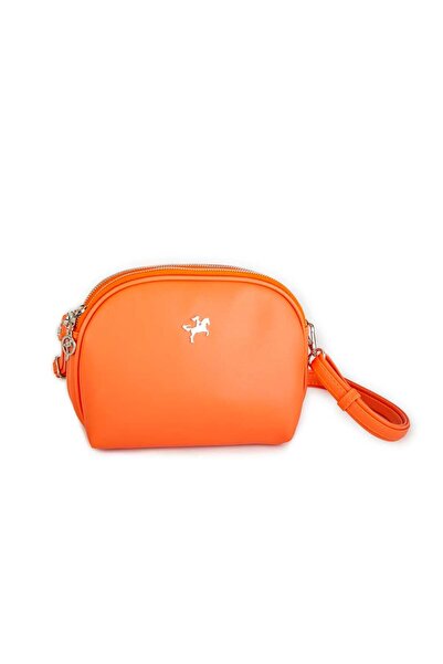 Nas Bag Жіноча сумка через плече з двома відділеннями, помаранчева Dona