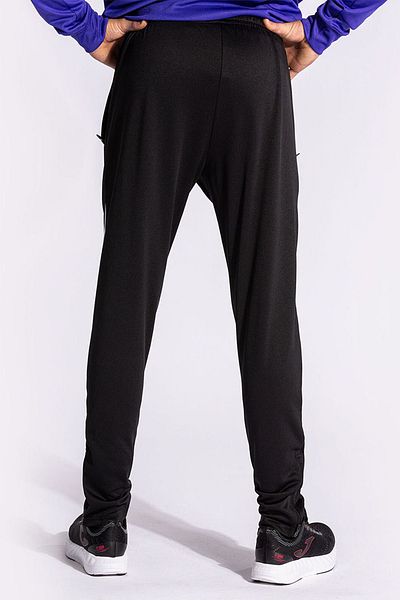 Joma Men's Football Training Sweatpants - Championship Look, Black and White, 103200 .102