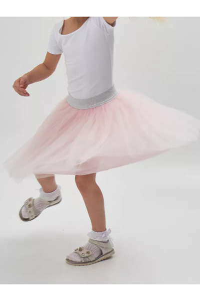 nc gift Fustă Tutu Copii Căptușită Bumbac Talie elastică