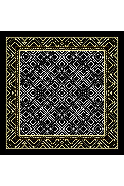 nehir eşarp Baklava Pattern Scarf Bandana 50X50 cm