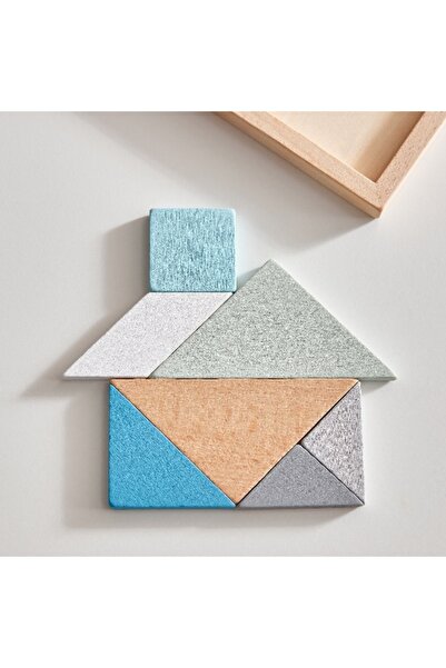 Home Box Tangram for 3 years - 10.7x10.7x1.4 cm