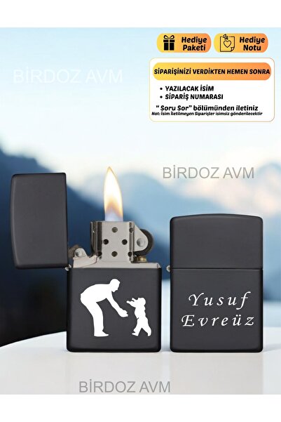 birdoz avm Kişiye Özel İsimli Babalar Günü Özel Tasarım Babaya Hediye Benzinl...