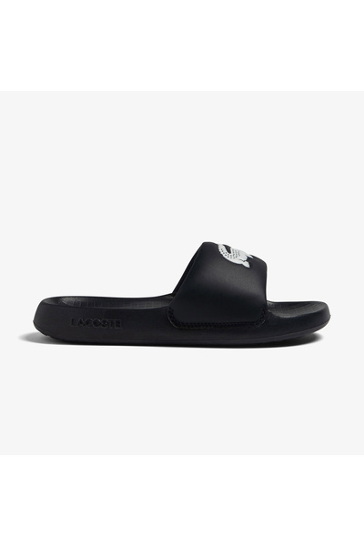 Lacoste Papuci negri pentru bărbați Croco 1.0