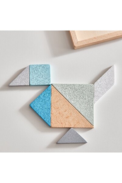 Home Box Tangram for 3 years - 10.7x10.7x1.4 cm