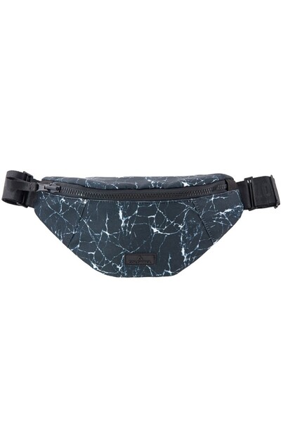 Colorful Stello Çift Taraflı Bel Omuz Çantası Oxford Kumaş - Şimşek Desen - S...