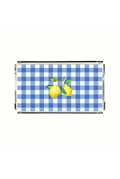 Fern&Co. Lemon Twist Collection Büyük Tepsi