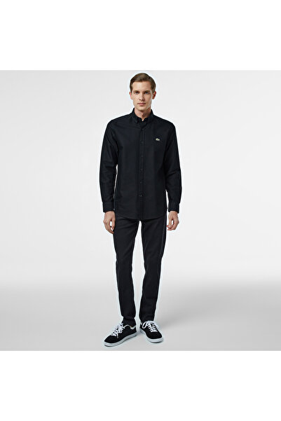 Lacoste Erkek Slim Fit Siyah Gömlek