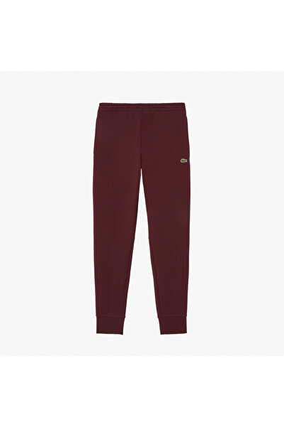 Lacoste Erkek Slim Fit Bordo Eşofman Altı